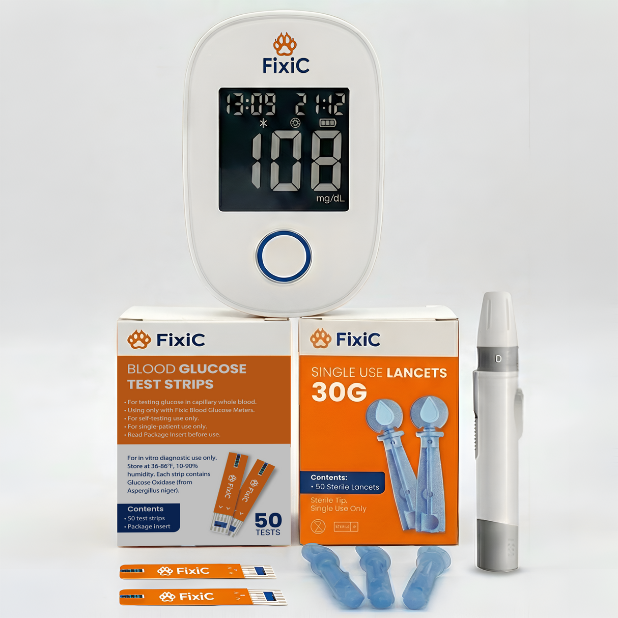 Fixic Glucose Monitoring Kit